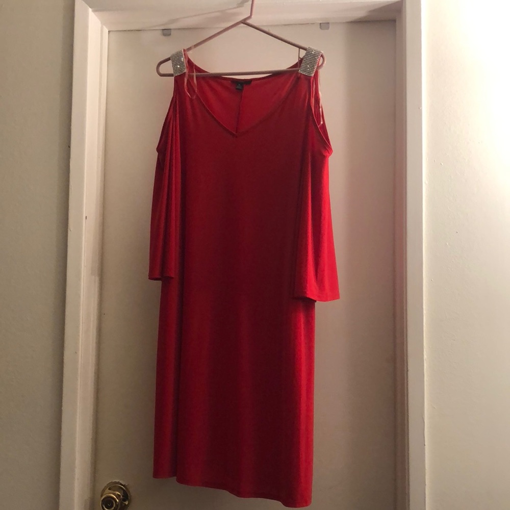 Red dress